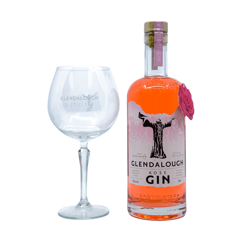 Glendalough Rose Gin + Coupe Kit - Vintage Wine & Spirits