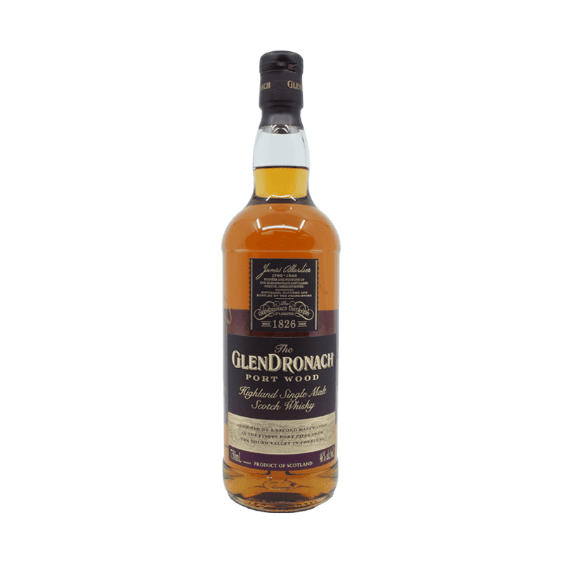 Glendronach 10 Year Old Port Wood Highland Single Malt Scotch Whisky - Vintage Wine & Spirits