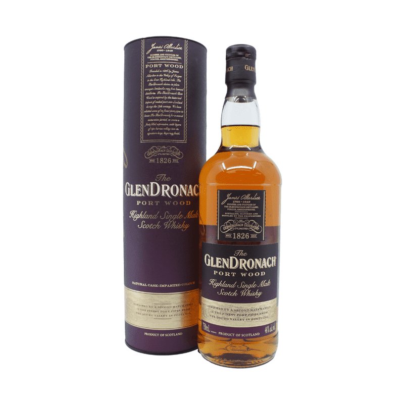 Glendronach 10 Year Old Port Wood Highland Single Malt Scotch Whisky - Vintage Wine & Spirits