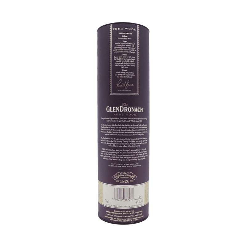 Glendronach 10 Year Old Port Wood Highland Single Malt Scotch Whisky - Vintage Wine & Spirits