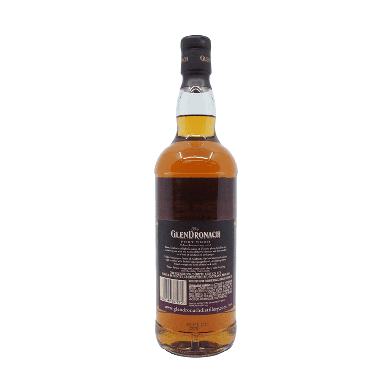 Glendronach 10 Year Old Port Wood Highland Single Malt Scotch Whisky - Vintage Wine & Spirits