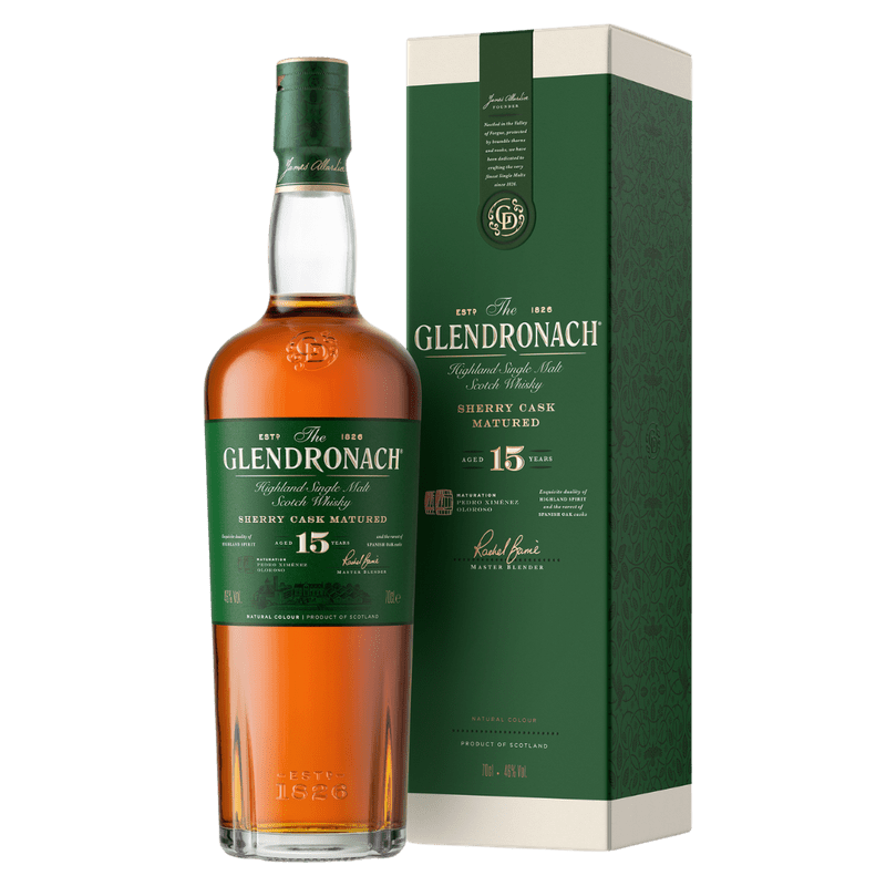 Glendronach 15 Year Old Highland Single Malt Scotch Whisky - Vintage Wine & Spirits