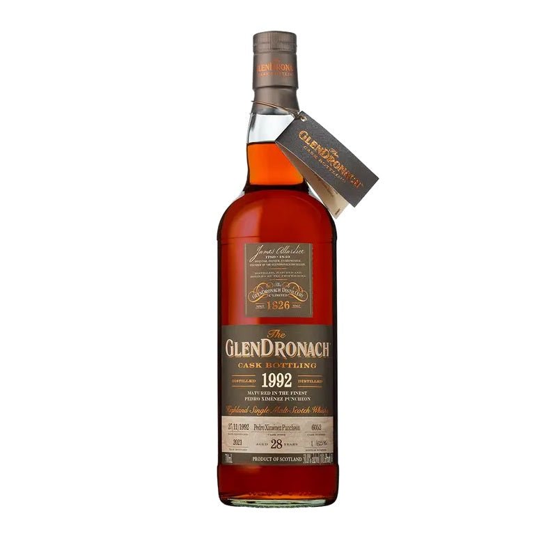 Glendronach 28 Year Old 1992 Cask 6052 Highland Single Malt Scotch Whisky - Vintage Wine & Spirits