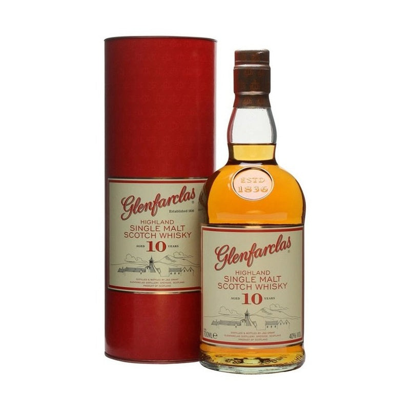 Glenfarclas 10 Year Old Single Highland Malt Scotch Whisky - Vintage Wine & Spirits