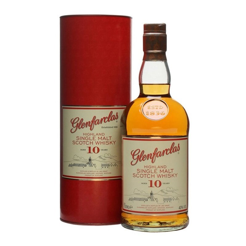 Glenfarclas 10 Year Old Single Highland Malt Scotch Whisky - Vintage Wine & Spirits