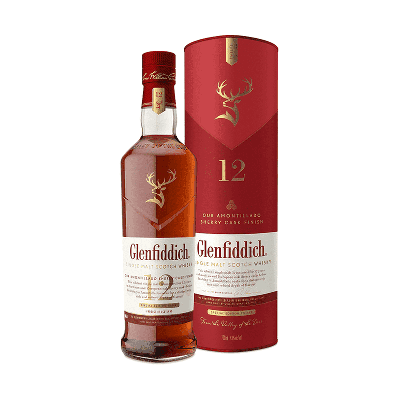 Glenfiddich 12 Year Old Sherry Cask Single Malt Scotch Whisky - Vintage Wine & Spirits