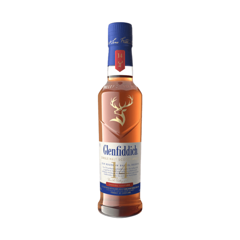 Glenfiddich 14 Year Bourbon Barrel Scotch Whisky 375ml - Vintage Wine & Spirits