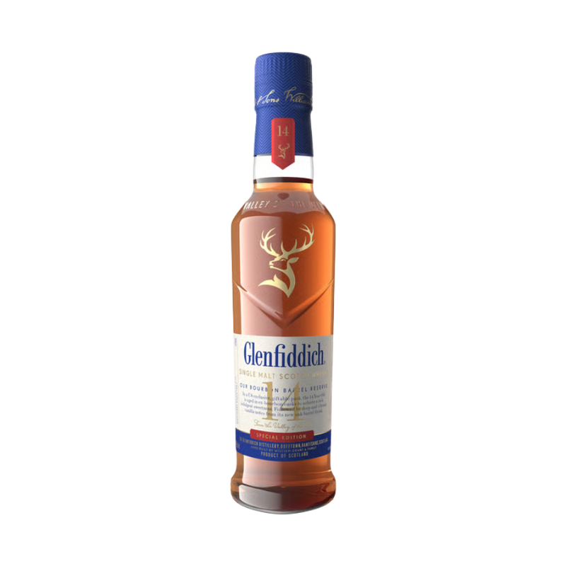 Glenfiddich 14 Year Bourbon Barrel Scotch Whisky 375ml - LoveScotch.com
