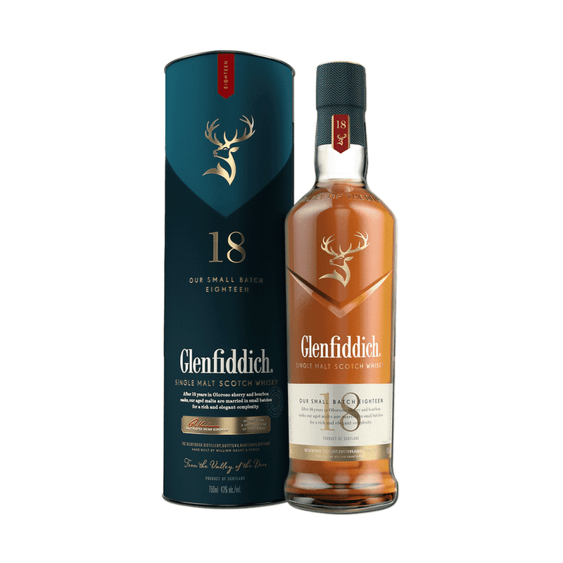 Glenfiddich 18 Year Old Single Malt Scotch Whisky - Vintage Wine & Spirits