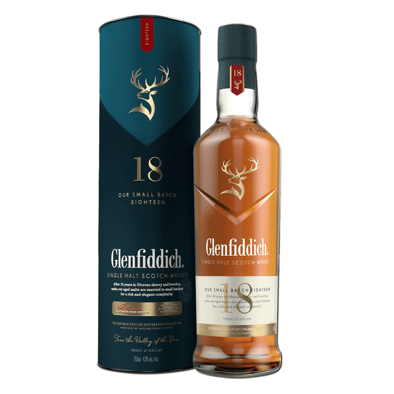 Glenfiddich 18 Year Old Single Malt Scotch Whisky - Vintage Wine & Spirits