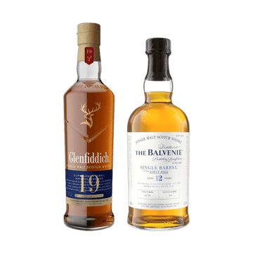 Glenfiddich 19 & Balvenie 12 Single Barrel Combo - Vintage Wine & Spirits