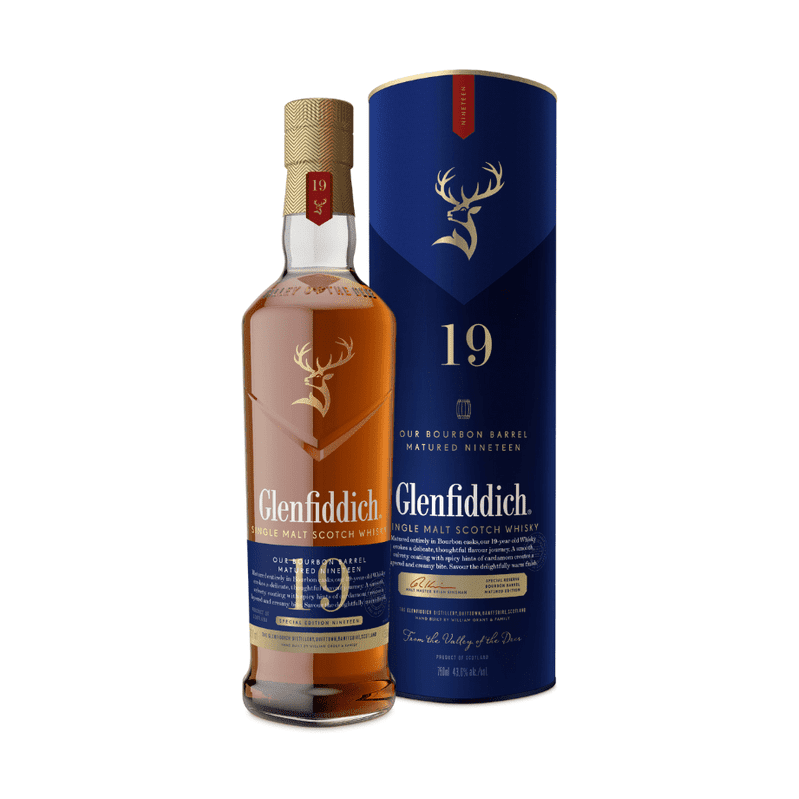 Glenfiddich 19 Year Old 'Ex-Bourbon' Single Malt Scotch Whisky Pre-Order - Vintage Wine & Spirits