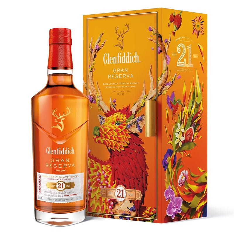 Glenfiddich 21 Year Old Lunar New Year 2024 Limited Edition Single Malt Scotch - Vintage Wine & Spirits