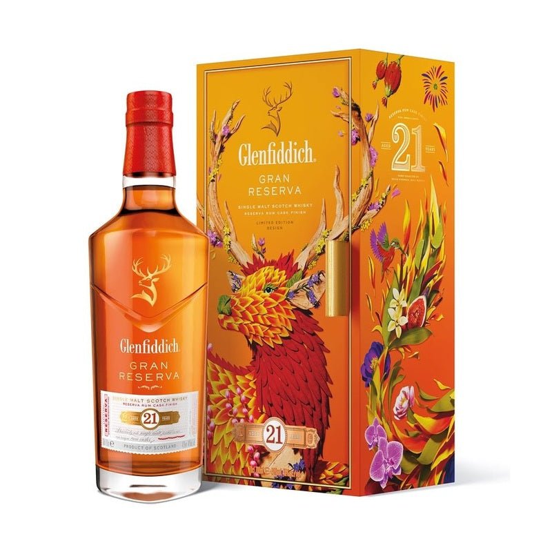 Glenfiddich 21 Year Old Lunar New Year 2024 Limited Edition Single Malt Scotch - Vintage Wine & Spirits