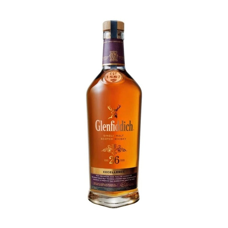 Glenfiddich 26 Year Old Excellence Single Malt Scotch Whisky - Vintage Wine & Spirits