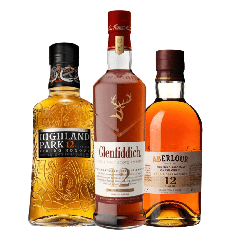 Glenfiddich, Aberlour, & Highland Park Bundle - Vintage Wine & Spirits