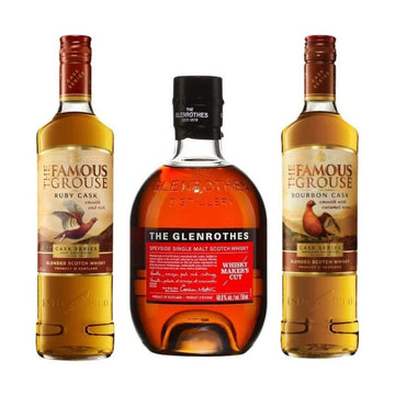 Glenrothes 'Whisky Maker's Cut' Scotch & Famous Grouse Cask Series Bourbon Cask Blended Scotch - Vintage Wine & Spirits
