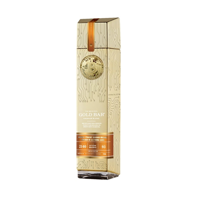 Gold Bar Bitcoin Reserve Bourbon Whiskey - Vintage Wine & Spirits