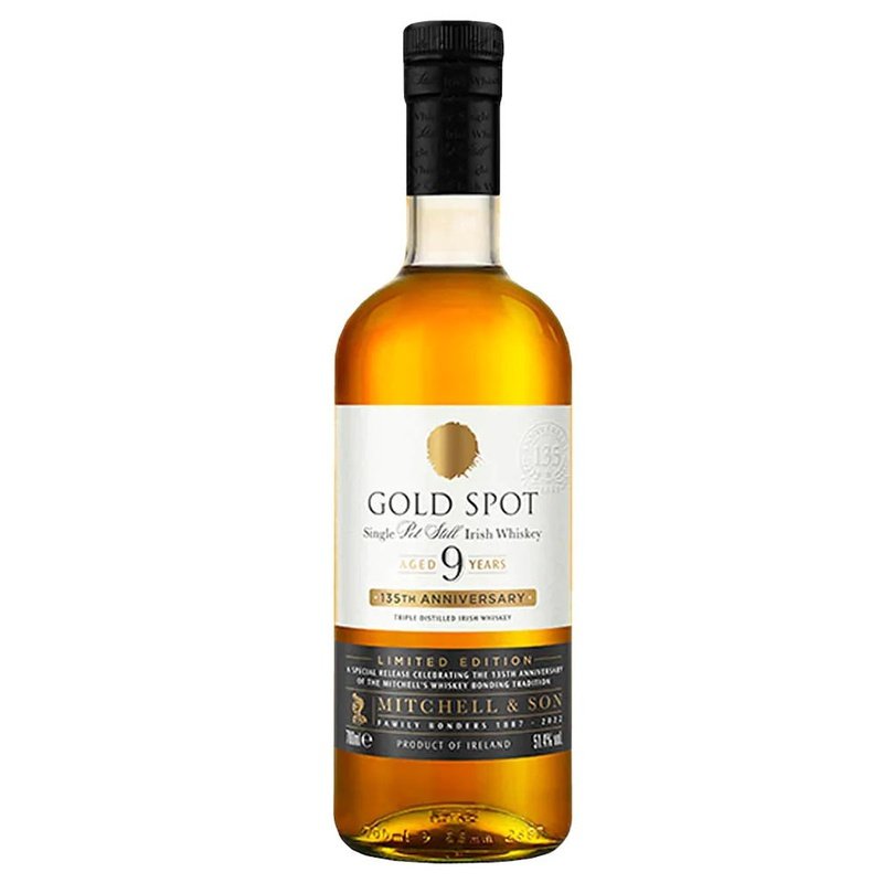 Gold Spot 9 Year Old 135th Anniversary Single Pot Still Irish Whiskey - Vintage Wine & Spirits