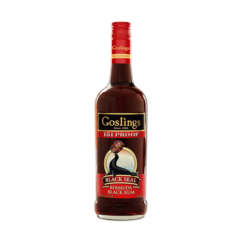 Goslings Black Seal 151 Proof Bermuda Black Rum - Vintage Wine & Spirits