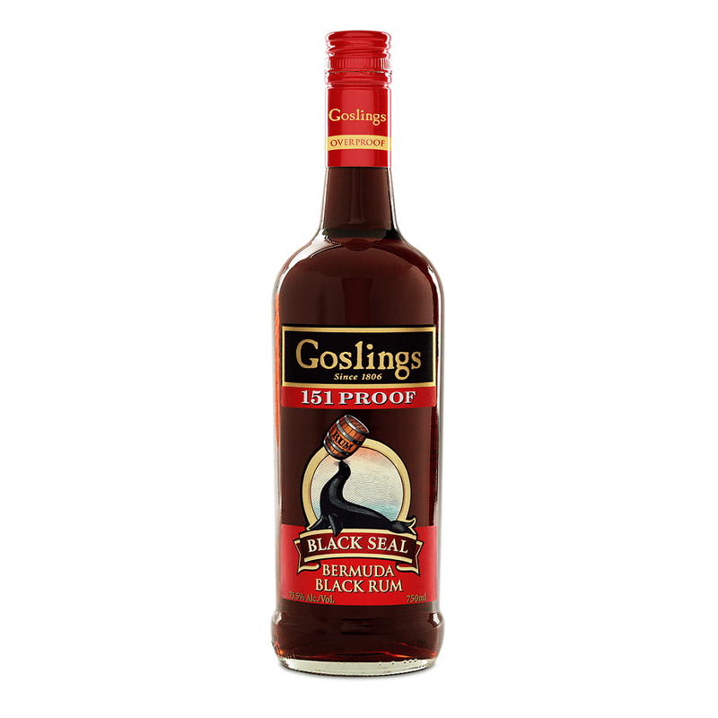 Goslings Black Seal 151 Proof Bermuda Black Rum - Vintage Wine & Spirits