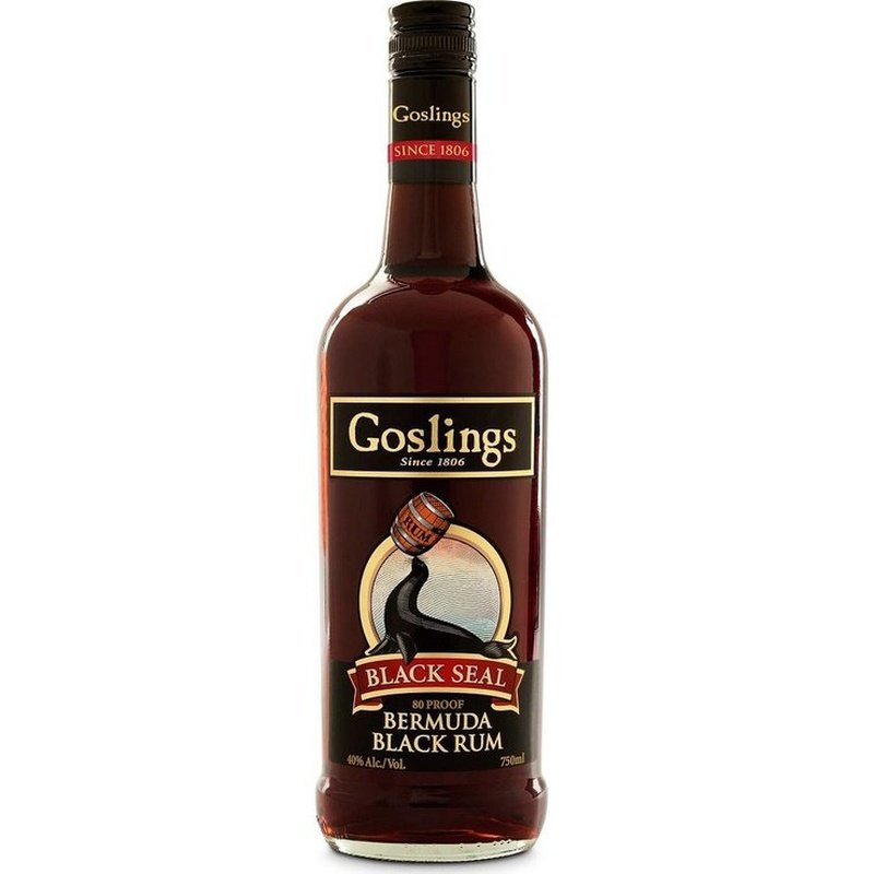 Goslings Black Seal 80 Proof Bermuda Black Rum - Vintage Wine & Spirits