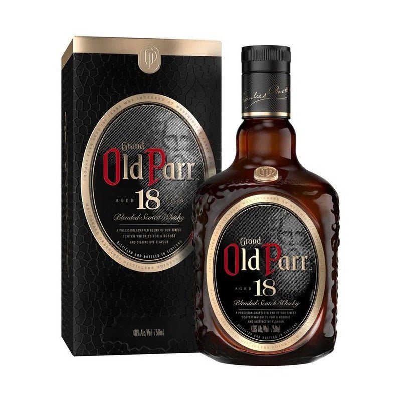Grand Old Parr 18 Year Old Blended Scotch Whisky Gift Box - Vintage Wine & Spirits