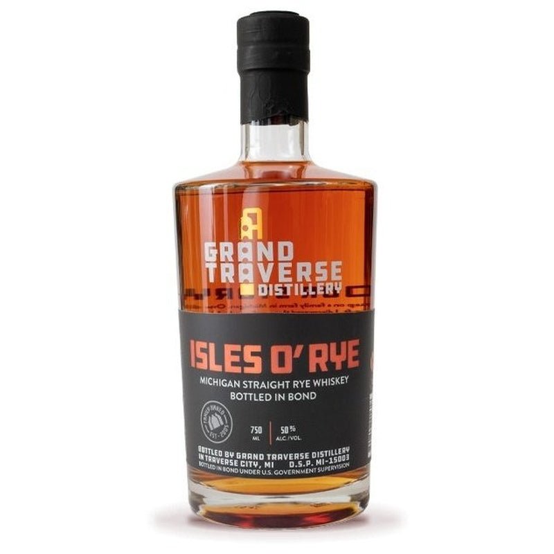 Grand Traverse Distillery 'Isles O Rye' Bottled in Bond Rye Whiskey - Vintage Wine & Spirits