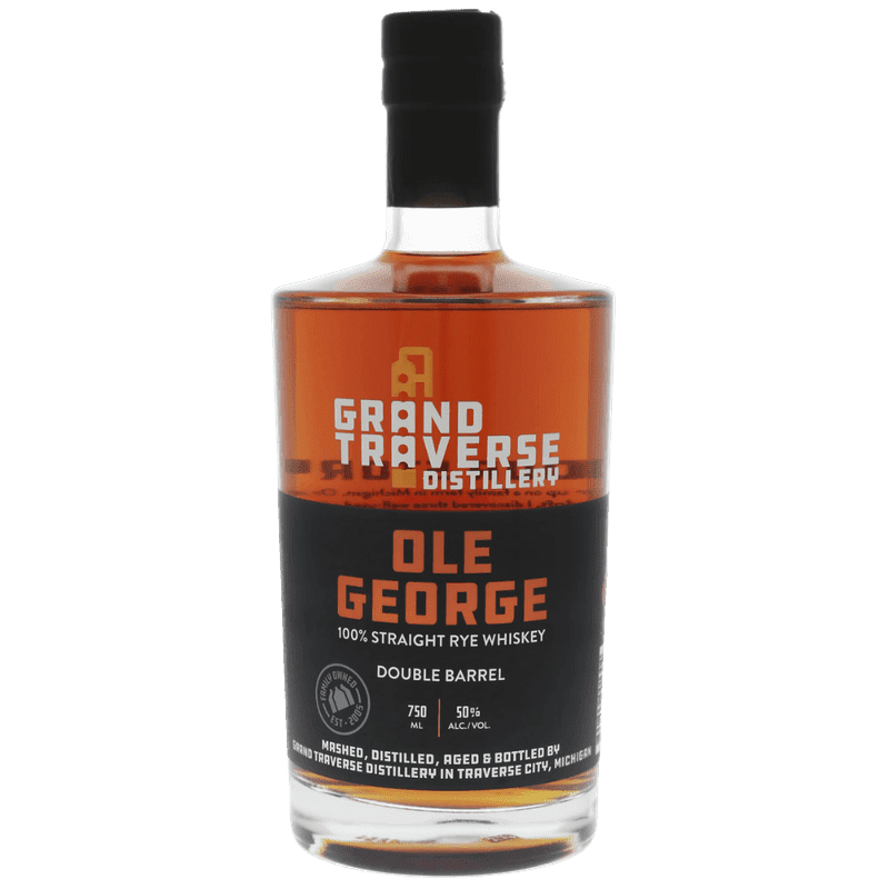 Grand Traverse Distillery Ole George Double Barrel Rye Whiskey - Vintage Wine & Spirits