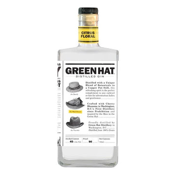 Green Hat Citrus-Floral Gin - Vintage Wine & Spirits