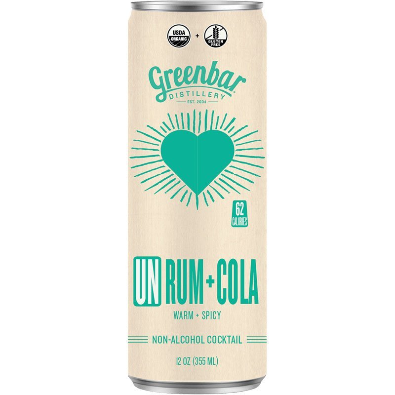 Greenbar UnRum+Cola RTD Cans 4-Pack - Vintage Wine & Spirits