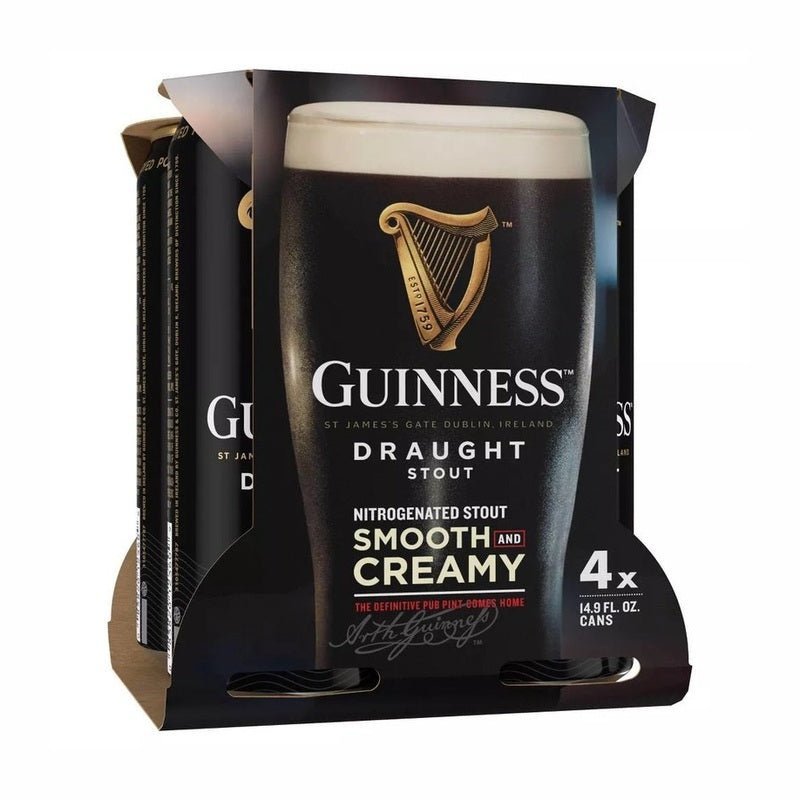 Guinness Draught Stout Beer 4-Pack - Vintage Wine & Spirits
