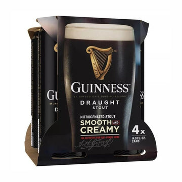 Guinness Draught Stout Beer 4-Pack - Vintage Wine & Spirits
