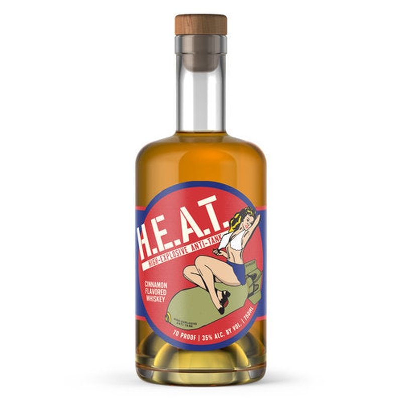 H.E.A.T. High-Explosive Anti-Tank Cinnamon Flavored Whiskey - Vintage Wine & Spirits