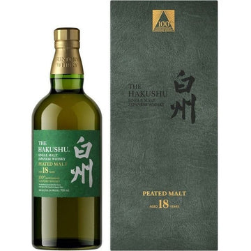 Hakushu 18 Year Old 100th Anniversary Peated Single Malt Whisky - Vintage Wine & Spirits