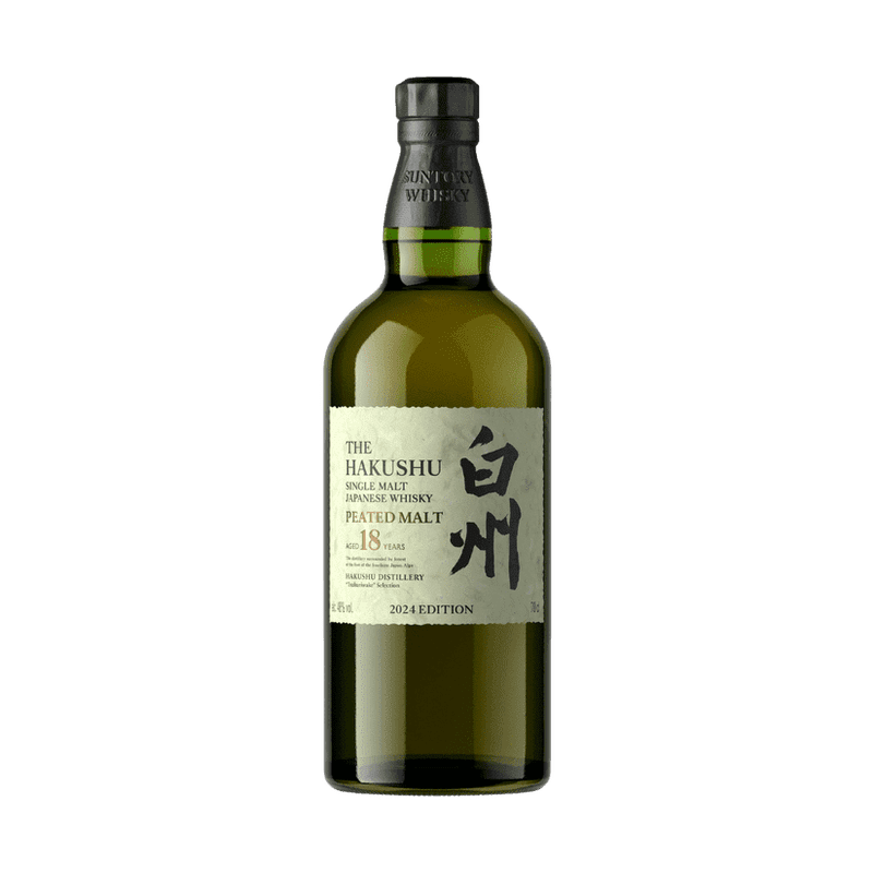 Hakushu 18 Year Old Peated Malt Japanese Whisky 2024 Edition - Vintage Wine & Spirits