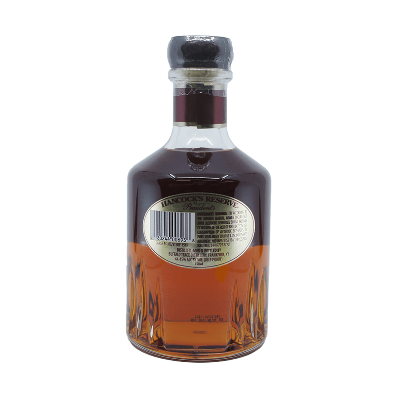 Hancock's Single Barrel President's Reserve Bourbon Whiskey - Vintage Wine & Spirits