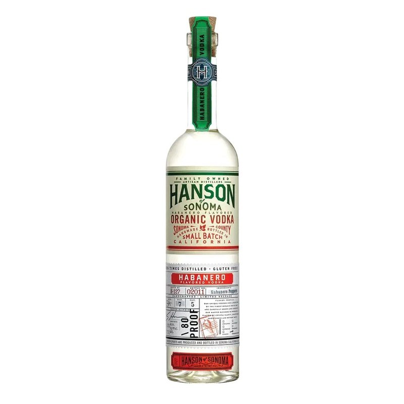 Hanson of Sonoma Organic Habanero Flavored Vodka - Vintage Wine & Spirits