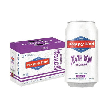 Happy Dad Grape 'Death Row Records' Hard Seltzer 12-Pack - Vintage Wine & Spirits