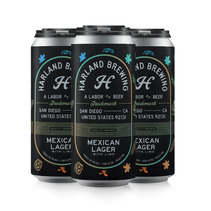 Harland Brewing Co. 'Camp Beer' American Light Lager 4-Pack - Vintage Wine & Spirits