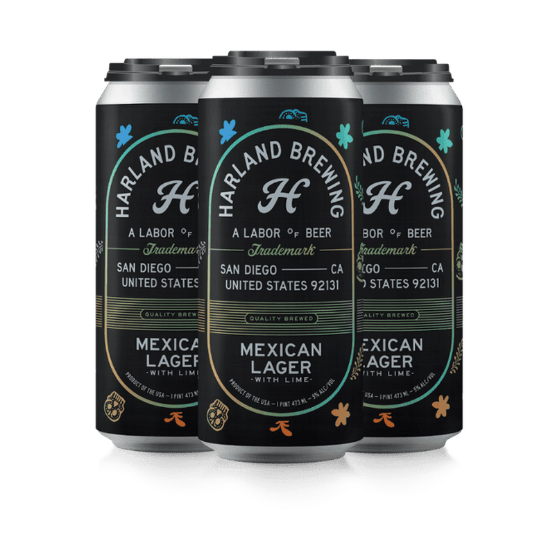 Harland Brewing Co. 'Camp Beer' American Light Lager 4-Pack - Vintage Wine & Spirits