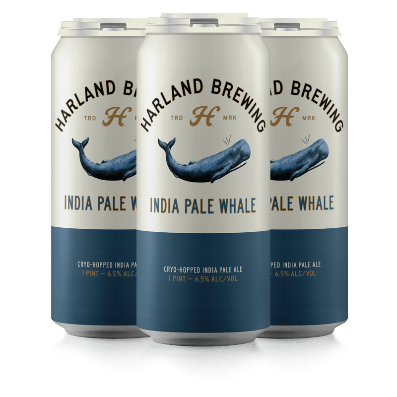 Harland Brewing India Pale Whale IPA Beer 4-Pack - Vintage Wine & Spirits