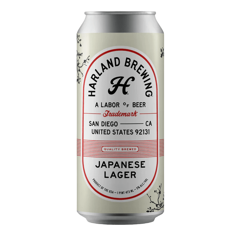 Harland Brewing Japanese Lager Beer 4-Pack - Vintage Wine & Spirits