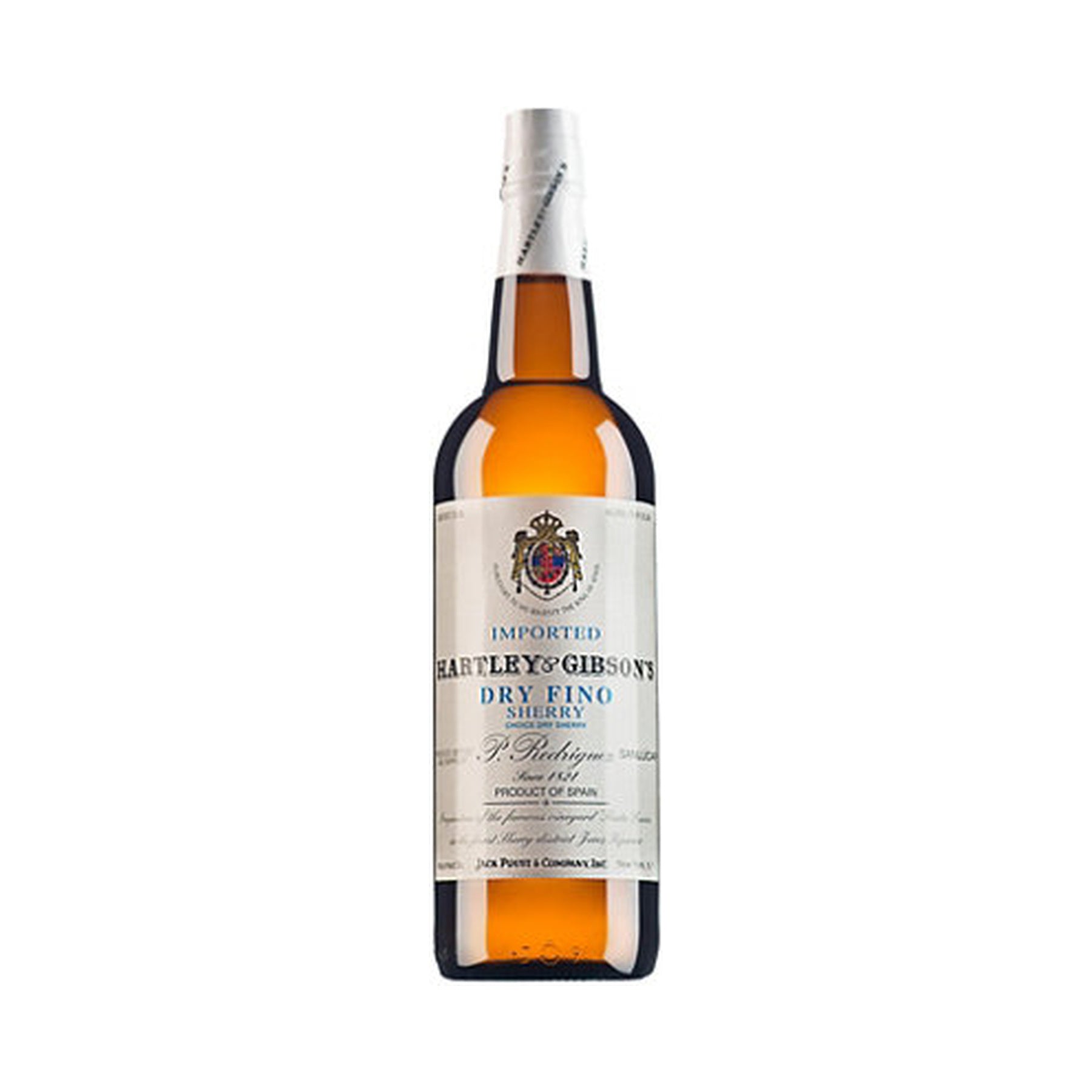 Hartley & Gibson’s Fino Very Dry Sherry 750ml - Vintage Wine & Spirits