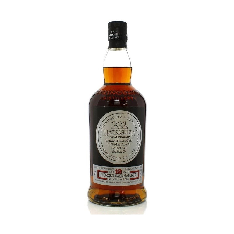 Hazelburn 12 Year Old Campbeltown Oloroso Cask Matured Single Malt Scotch Whisky - Vintage Wine & Spirits