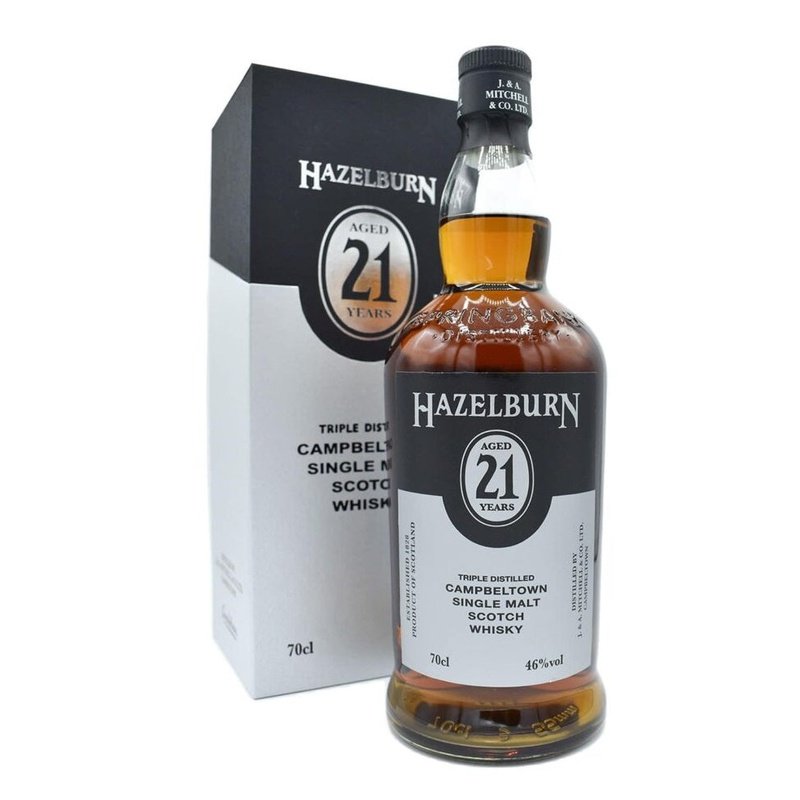 Hazelburn 21 Year Old Campbeltown Single Malt Scotch Whisky - Vintage Wine & Spirits