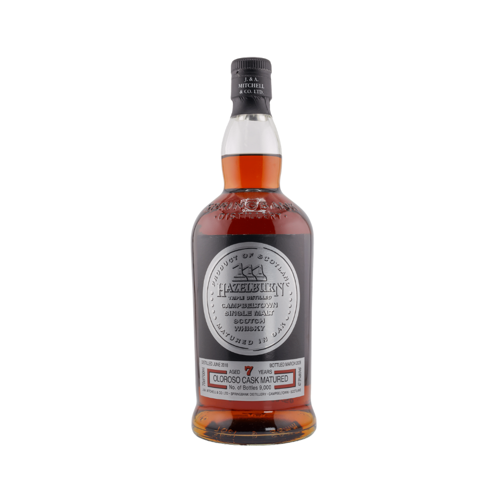 Hazelburn 7 Year Old Sherry Wood Single Malt Scotch Whisky - LoveScotch.com