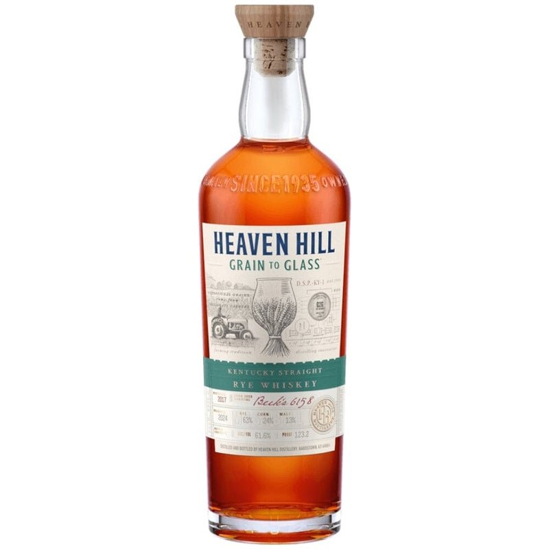 Heaven Hill 'Grain To Glass Rye' Straight Rye Whiskey - Vintage Wine & Spirits