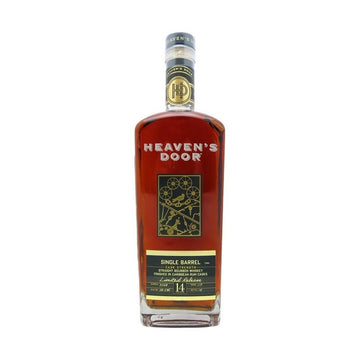 Heaven's Door Single Barrel Cask Strength Caribbean Rum Casks Finish Straight Bourbon Whiskey - Vintage Wine & Spirits