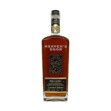 Heaven's Door Single Barrel Cask Strength Vino de Naranja Casks Finish Straight Bourbon Whiskey - Vintage Wine & Spirits